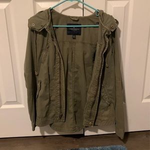 American Eagle Army Green Jacket